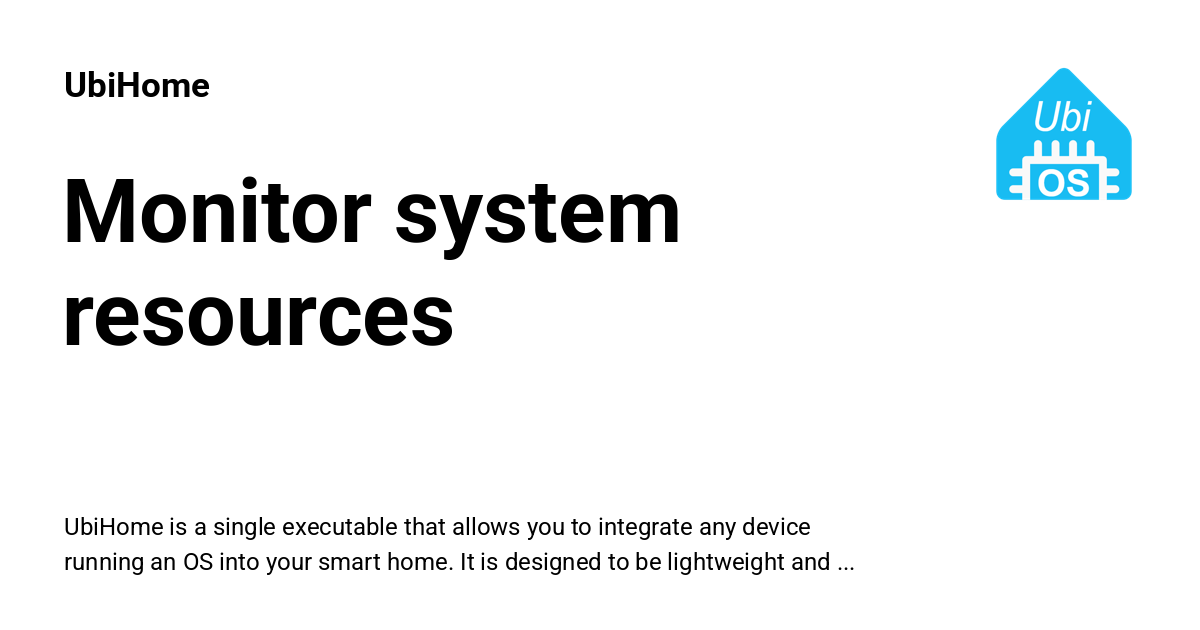 monitor-system-resources-ubihome
